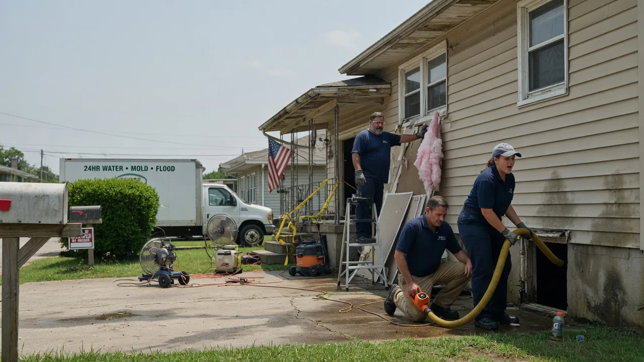 Water Damage Repair in Monroe, NC near me